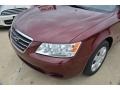 2009 Dark Cherry Red Hyundai Sonata GLS  photo #9