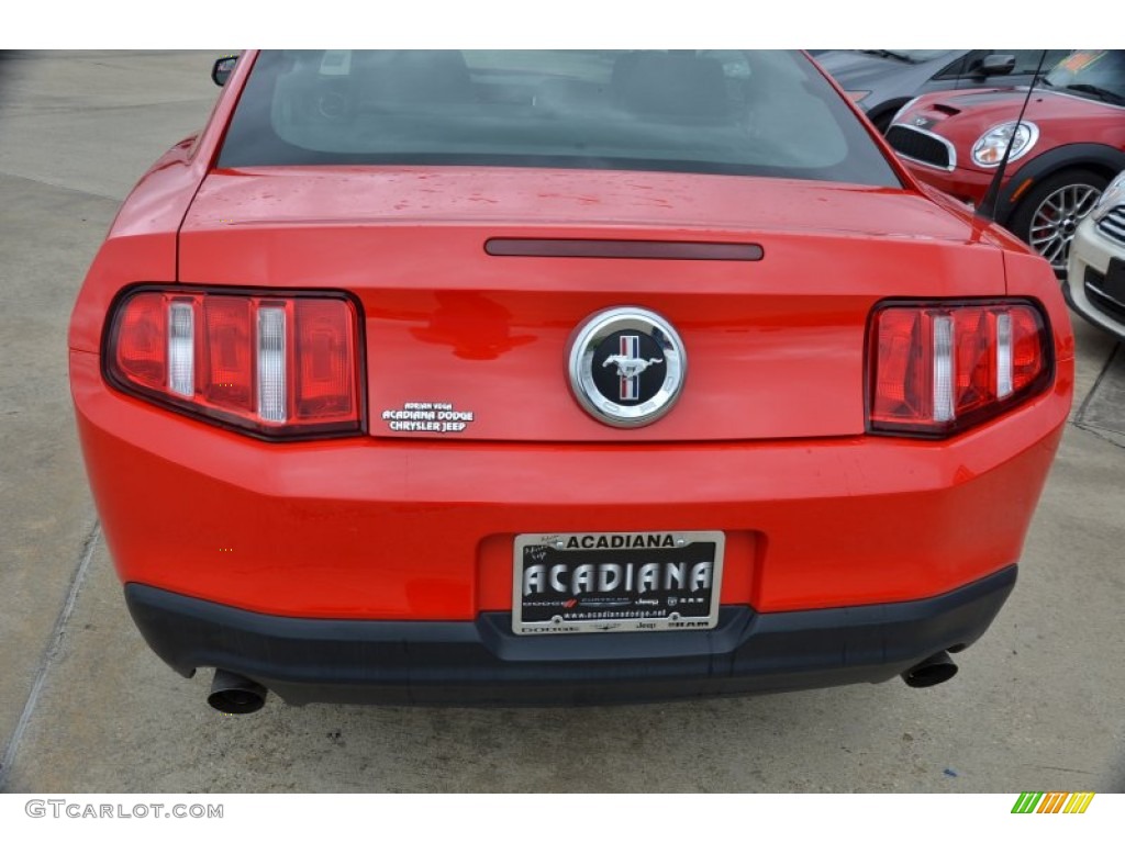 2012 Mustang V6 Coupe - Race Red / Charcoal Black photo #4