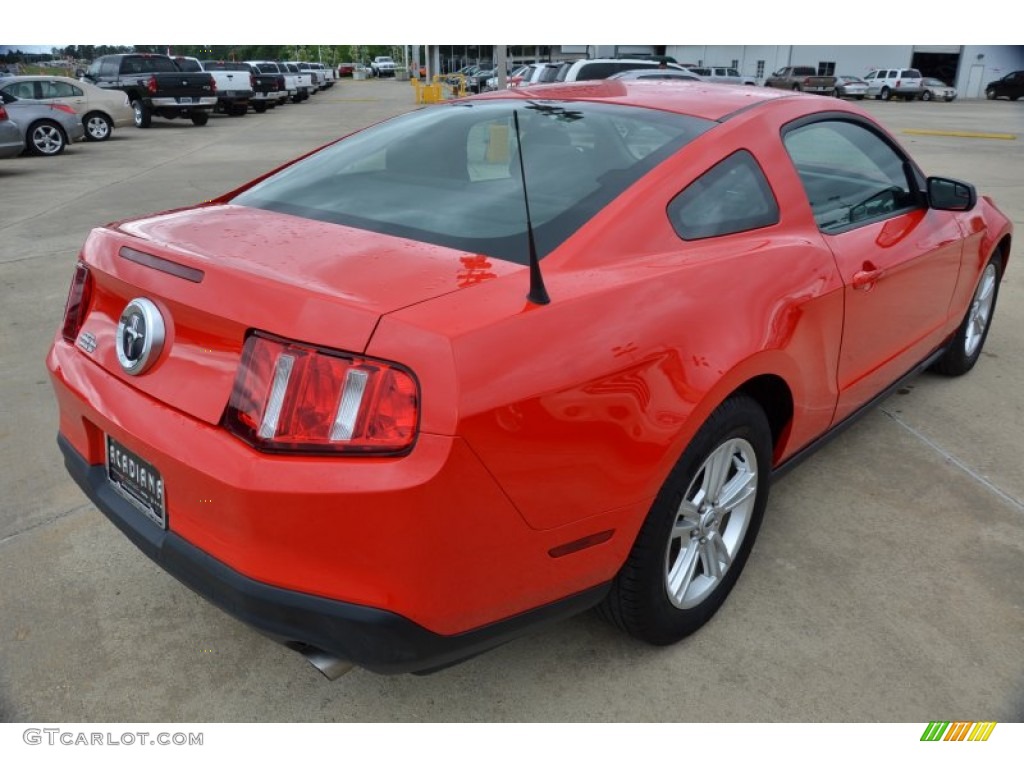 2012 Mustang V6 Coupe - Race Red / Charcoal Black photo #5