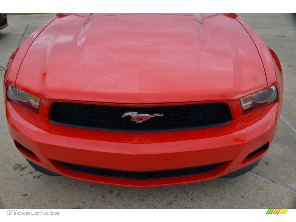 2012 Mustang V6 Coupe - Race Red / Charcoal Black photo #8