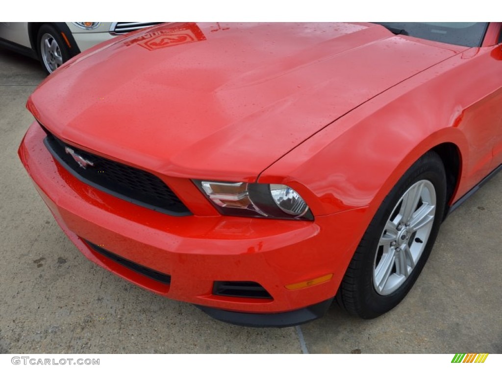 2012 Mustang V6 Coupe - Race Red / Charcoal Black photo #9