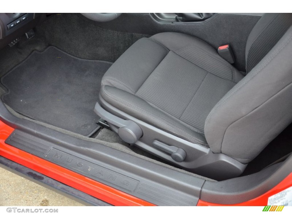 2012 Mustang V6 Coupe - Race Red / Charcoal Black photo #13