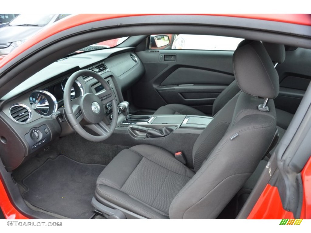 2012 Mustang V6 Coupe - Race Red / Charcoal Black photo #14