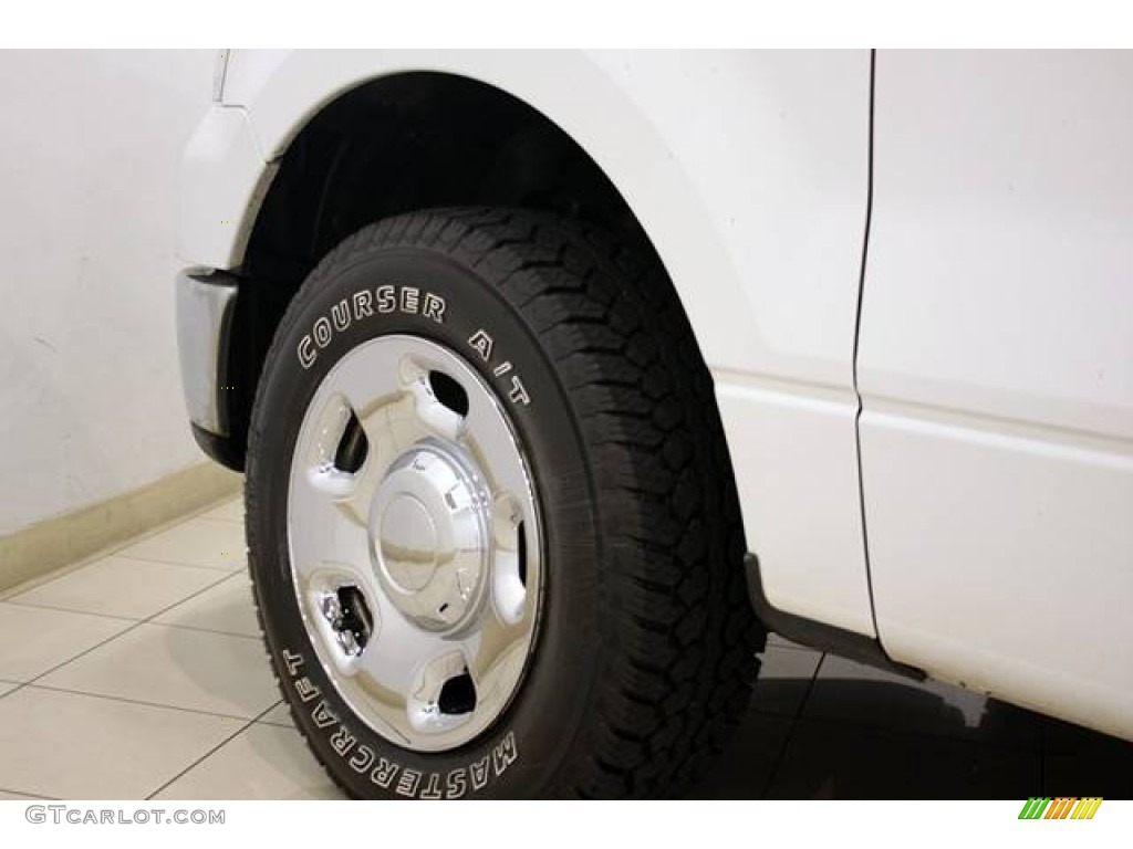 2004 F150 XL SuperCab - Oxford White / Tan photo #19