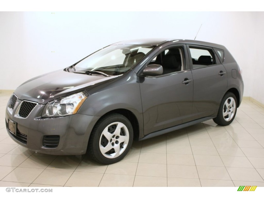 Carbon Gray Metallic 2009 Pontiac Vibe Standard Vibe Model Exterior Photo #64029469