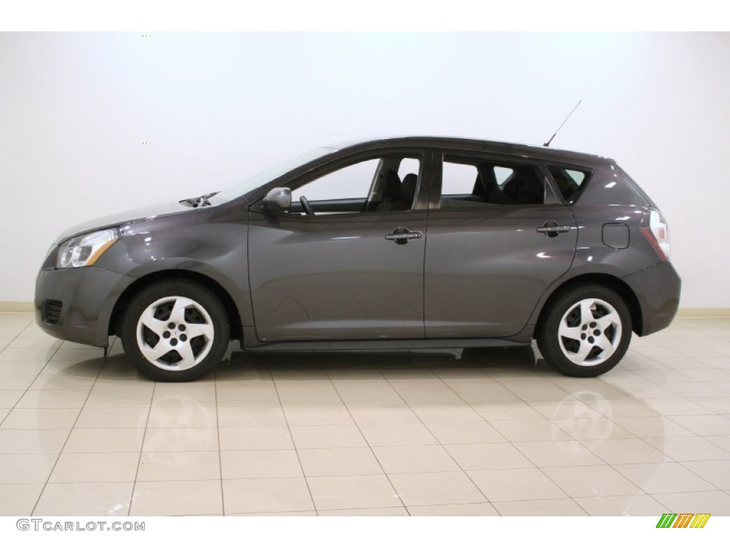 Carbon Gray Metallic 2009 Pontiac Vibe Standard Vibe Model Exterior Photo #64029475