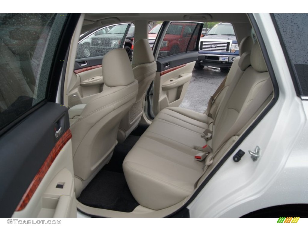 Warm Ivory Interior 2010 Subaru Outback 2.5i Limited Wagon Photo #64029631