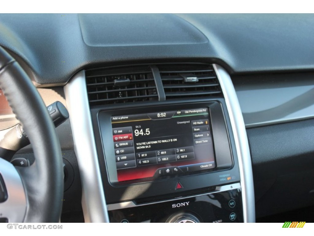 2012 Edge Sport - White Platinum Metallic Tri-Coat / Charcoal Black/Silver Smoke Metallic photo #29