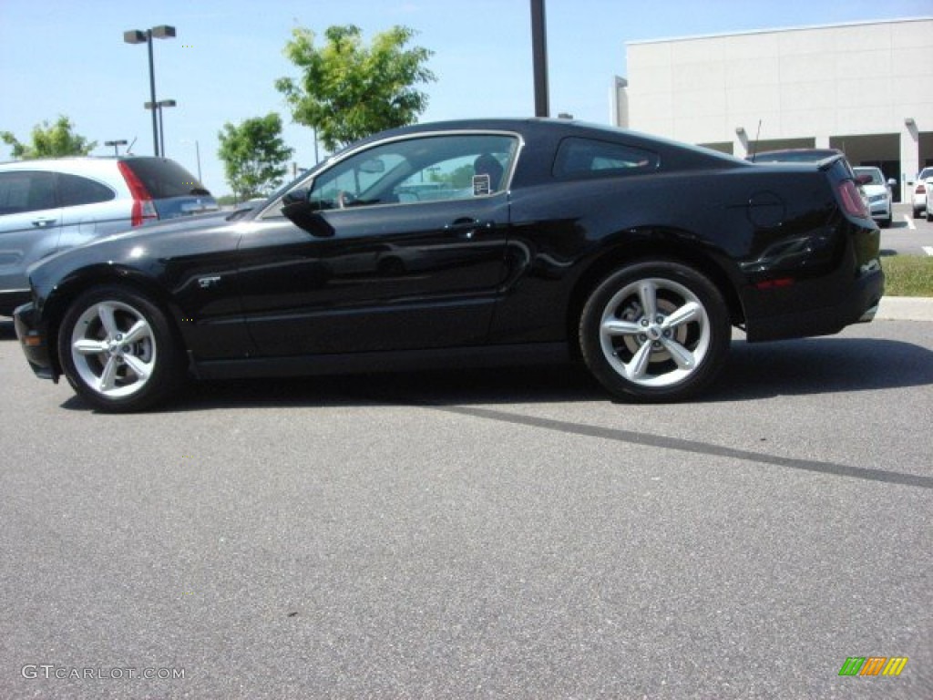 Black 2010 Ford Mustang GT Premium Coupe Exterior Photo #64031788
