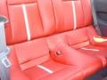 2010 Ford Mustang Brick Red Interior Rear Seat Photo