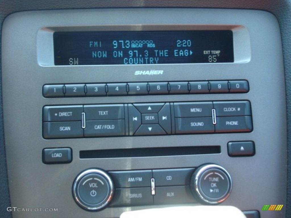 2010 Ford Mustang GT Premium Coupe Controls Photo #64031881