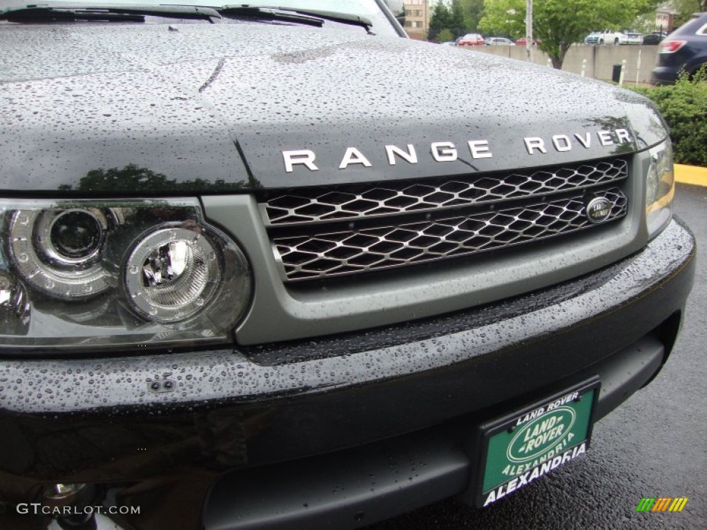 2010 Range Rover Sport HSE - Santorini Black / Almond/Nutmeg Stitching photo #12
