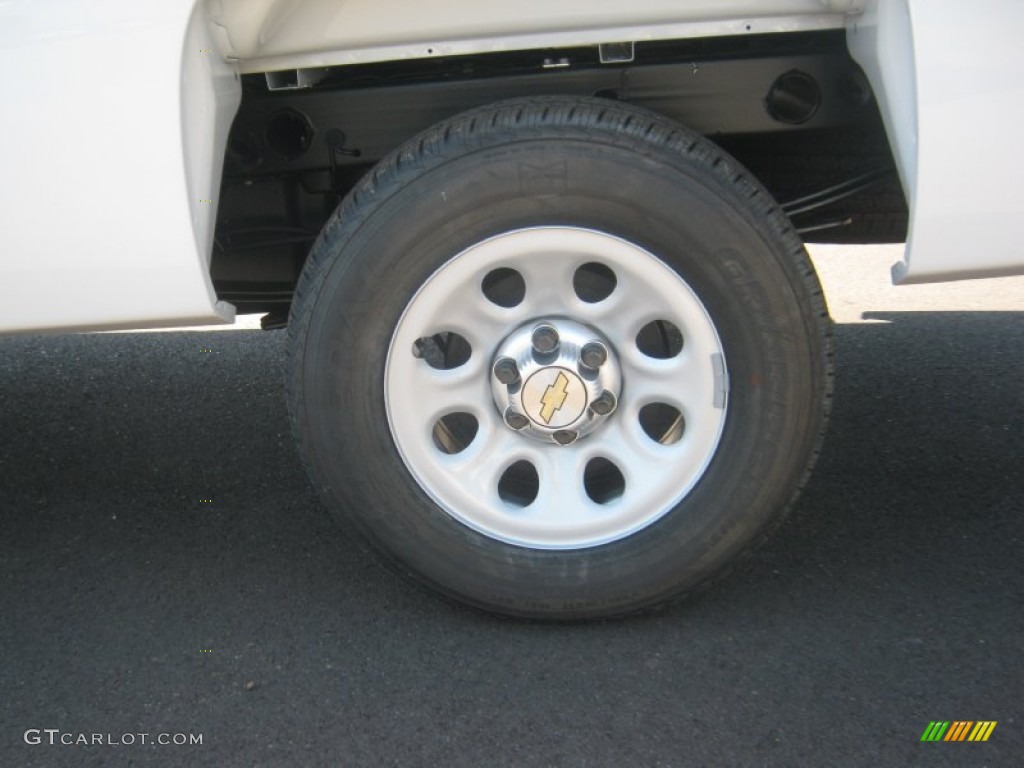 2012 Silverado 1500 Work Truck Regular Cab - Summit White / Dark Titanium photo #15