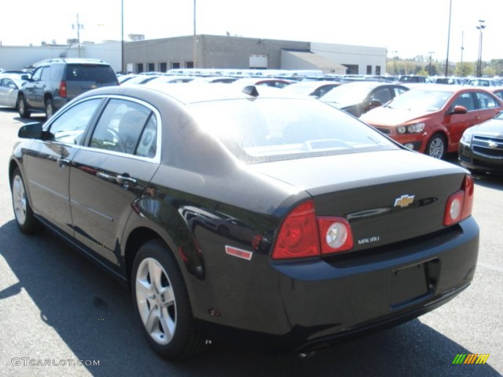 2012 Malibu LS - Black Granite Metallic / Titanium photo #6