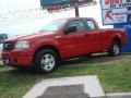 2007 Bright Red Ford F150 STX SuperCab  photo #2