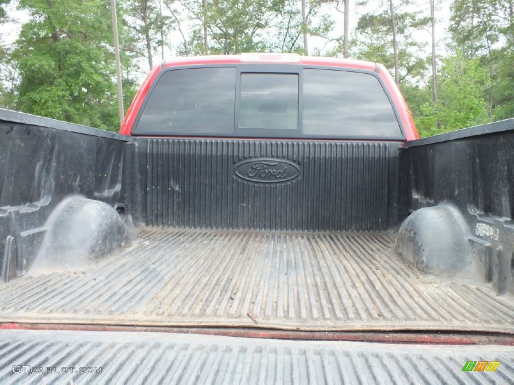 2004 F150 FX4 SuperCab 4x4 - Bright Red / Black/Medium Flint photo #7