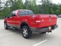 2004 Bright Red Ford F150 FX4 SuperCab 4x4  photo #8