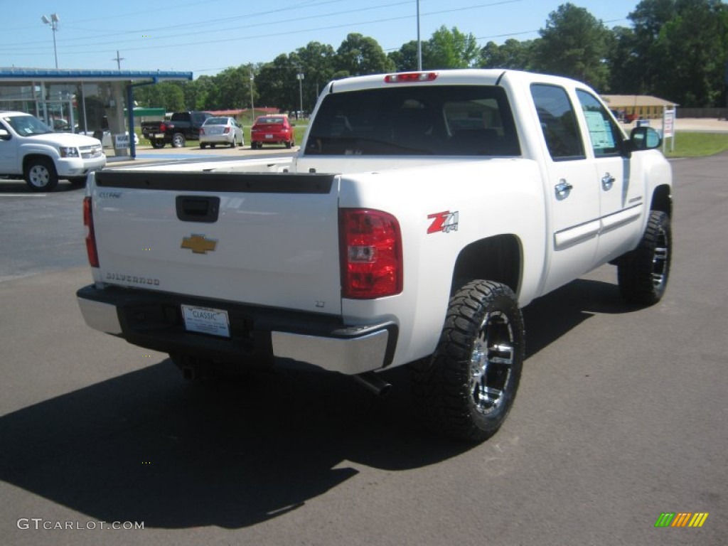 2012 Silverado 1500 LT Crew Cab 4x4 - White Diamond Tricoat / Ebony photo #5