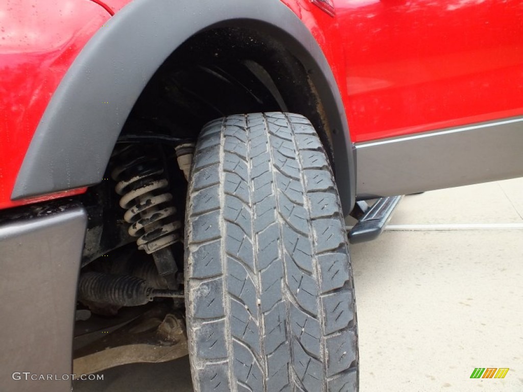 2004 F150 FX4 SuperCab 4x4 - Bright Red / Black/Medium Flint photo #47