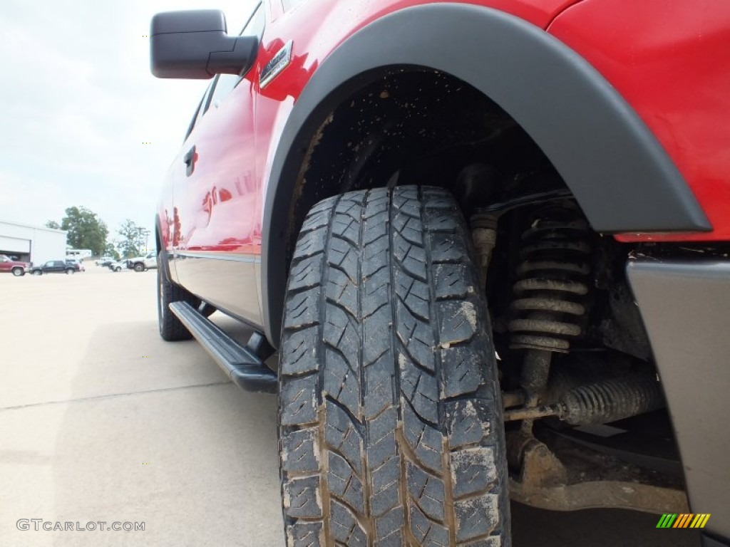2004 F150 FX4 SuperCab 4x4 - Bright Red / Black/Medium Flint photo #48