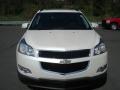 2012 White Diamond Tricoat Chevrolet Traverse LT AWD  photo #3