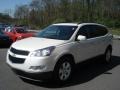 2012 White Diamond Tricoat Chevrolet Traverse LT AWD  photo #4