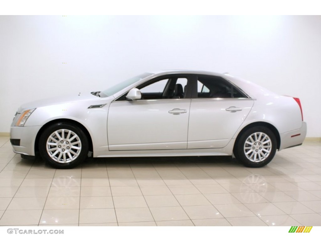 Radiant Silver Metallic 2010 Cadillac CTS 4 3.0 AWD Sedan Exterior Photo #64037516