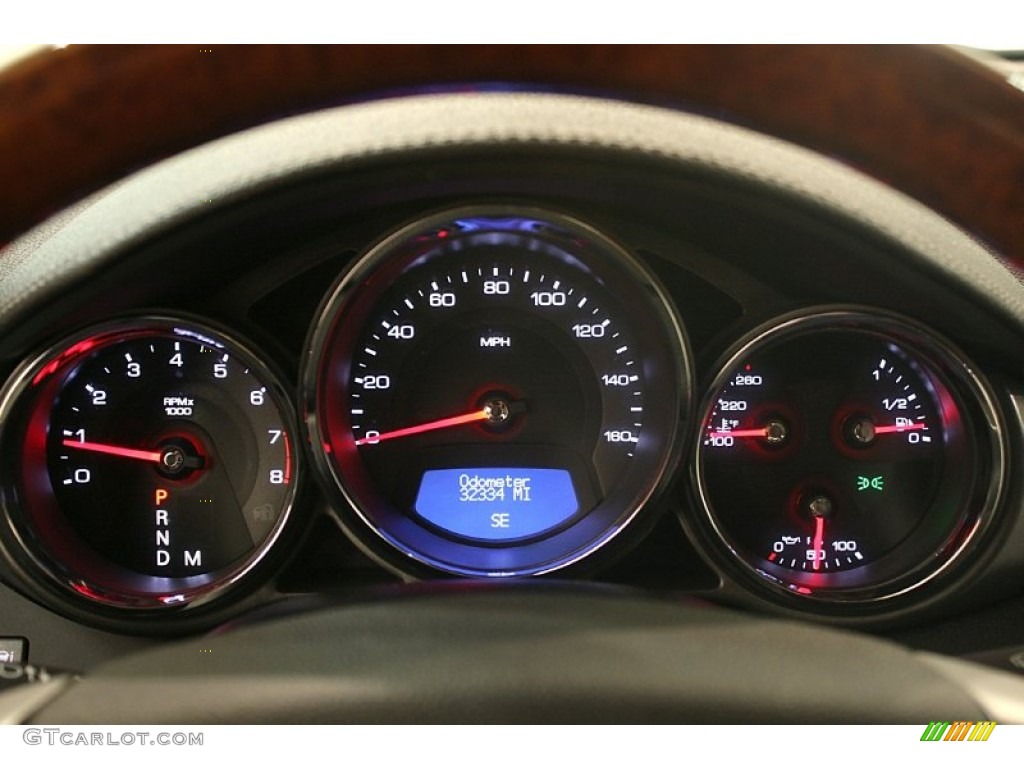 2010 Cadillac CTS 4 3.0 AWD Sedan Gauges Photo #64037596