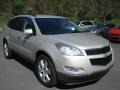 2012 Gold Mist Metallic Chevrolet Traverse LT AWD  photo #2