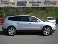 2012 Silver Ice Metallic Chevrolet Traverse LT AWD  photo #1