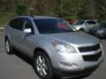 2012 Silver Ice Metallic Chevrolet Traverse LT AWD  photo #2