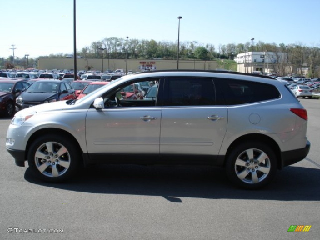 2012 Traverse LT AWD - Silver Ice Metallic / Ebony photo #5