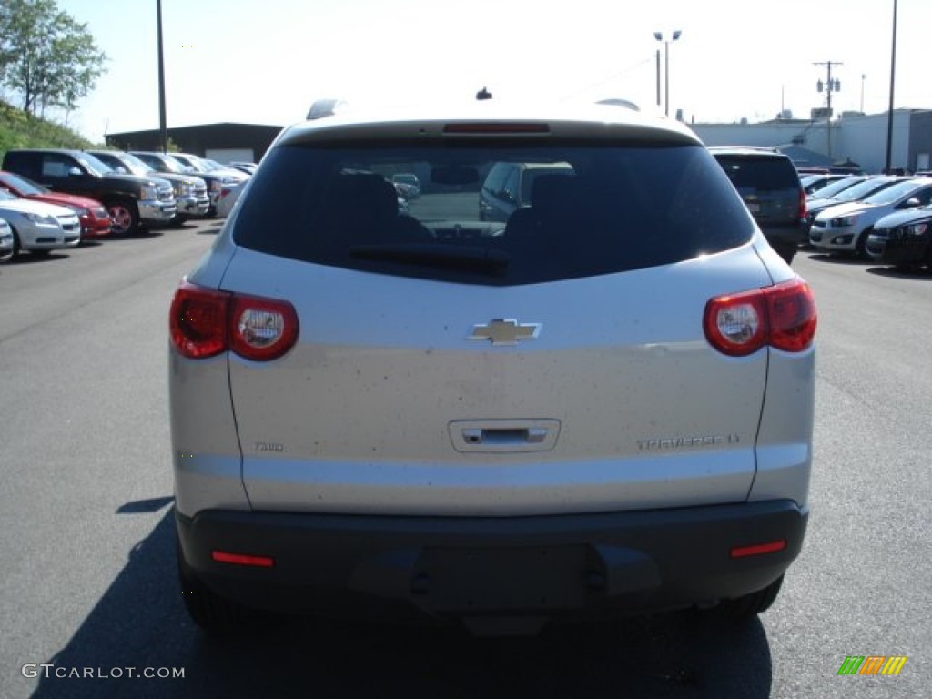 2012 Traverse LT AWD - Silver Ice Metallic / Ebony photo #7