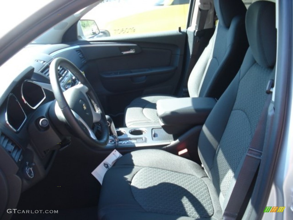 2012 Traverse LT AWD - Silver Ice Metallic / Ebony photo #11