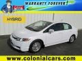 Spectrum White Pearl - Civic Hybrid Sedan Photo No. 1