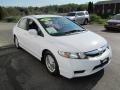 Spectrum White Pearl - Civic Hybrid Sedan Photo No. 6