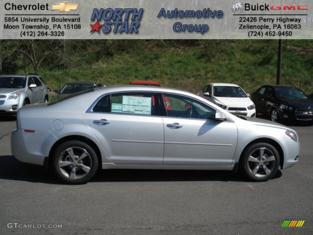 Silver Ice Metallic Chevrolet Malibu