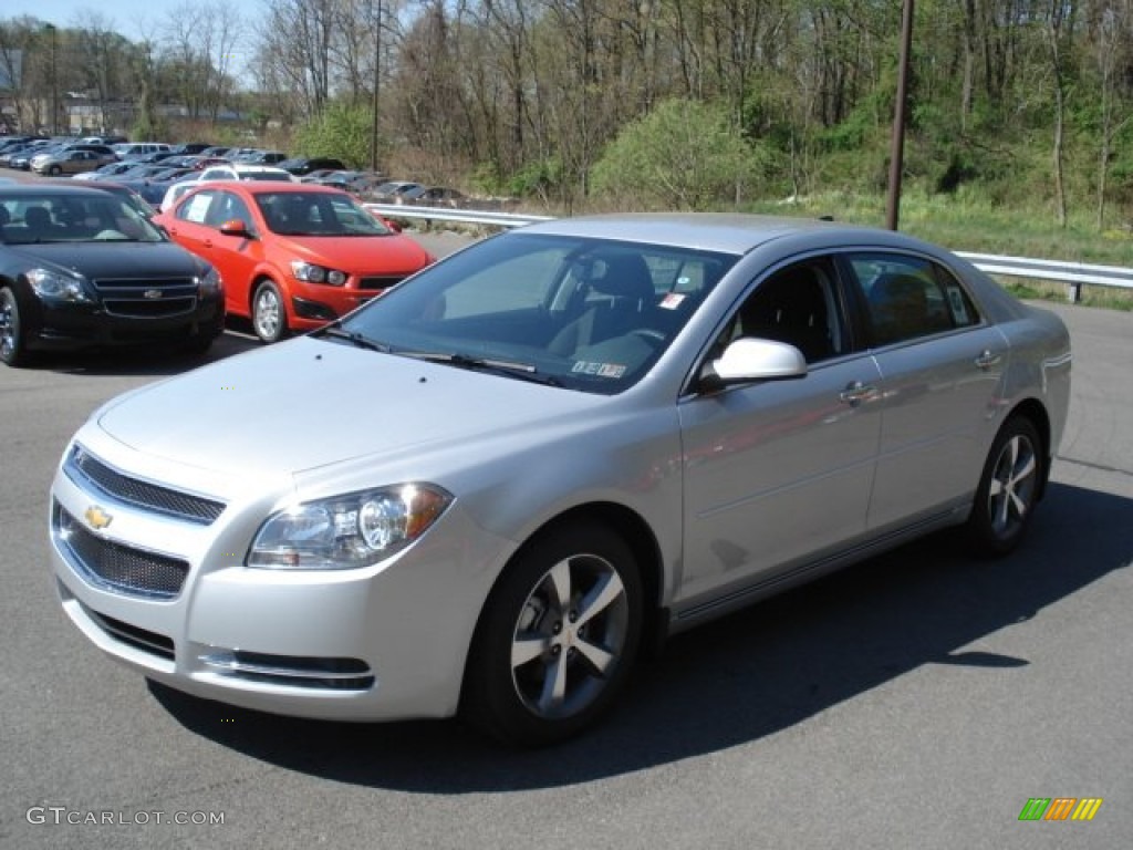 2012 Malibu LT - Silver Ice Metallic / Ebony photo #4