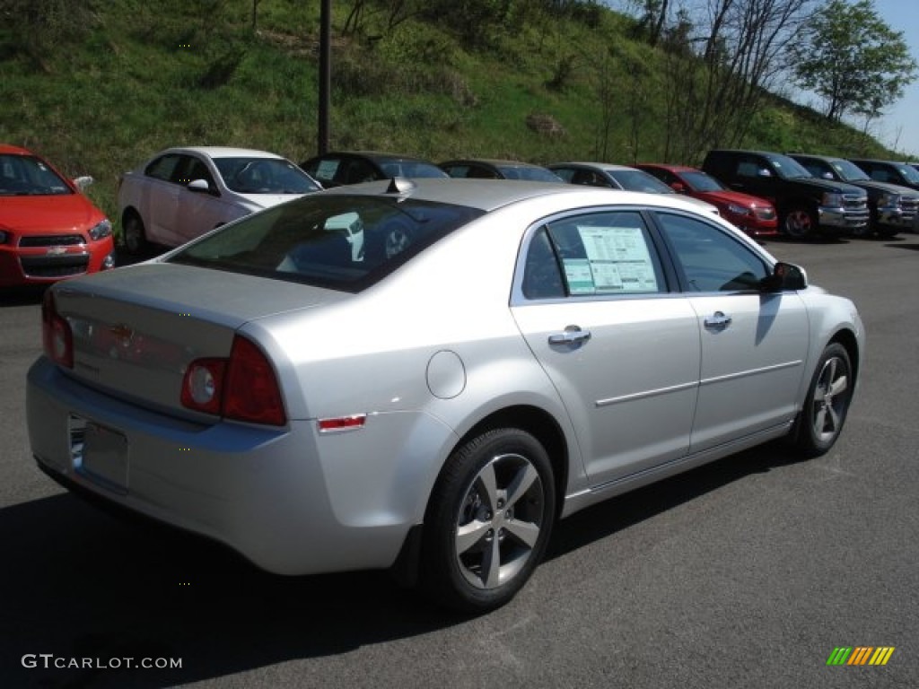 2012 Malibu LT - Silver Ice Metallic / Ebony photo #8