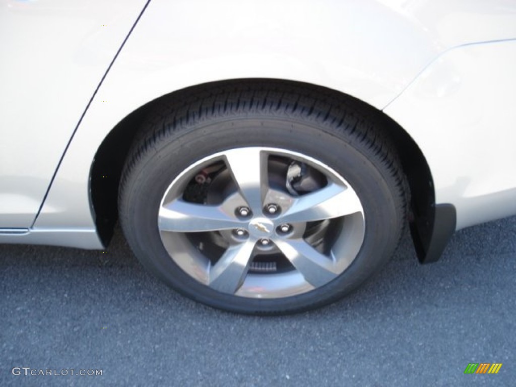 2012 Malibu LT - Silver Ice Metallic / Ebony photo #9