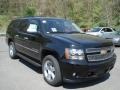 2012 Black Chevrolet Suburban LTZ 4x4  photo #2