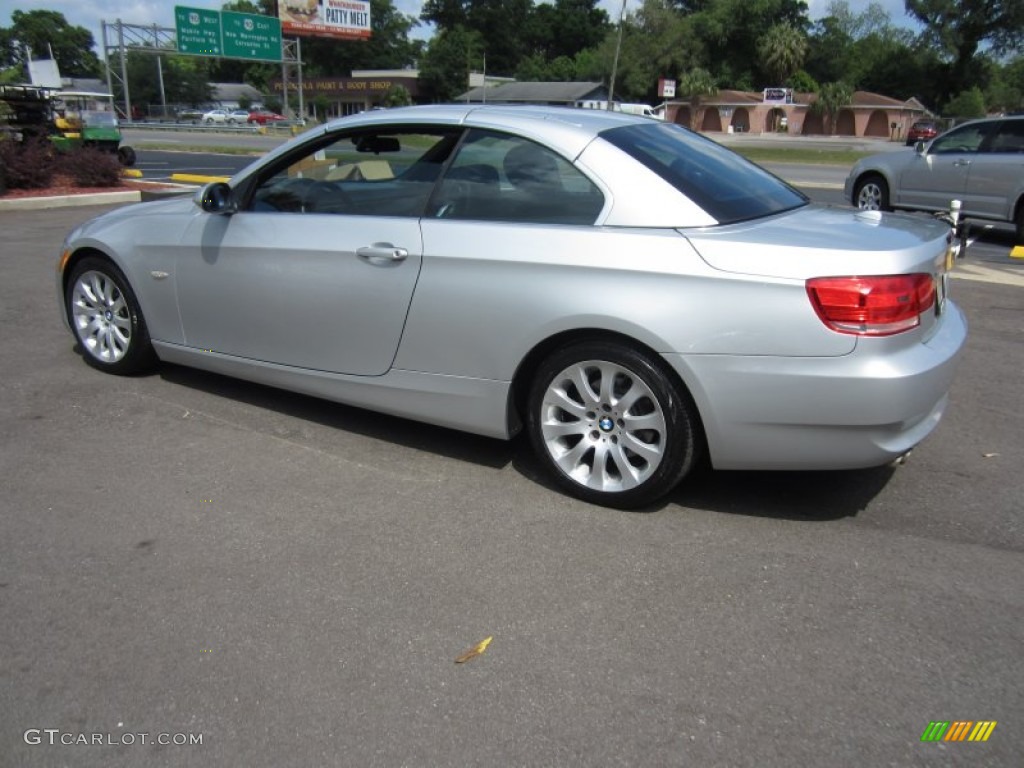 2007 3 Series 328i Convertible - Titanium Silver Metallic / Black photo #19