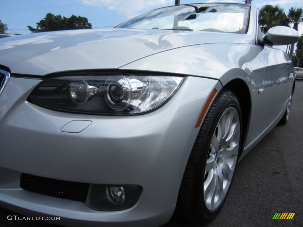 2007 3 Series 328i Convertible - Titanium Silver Metallic / Black photo #25