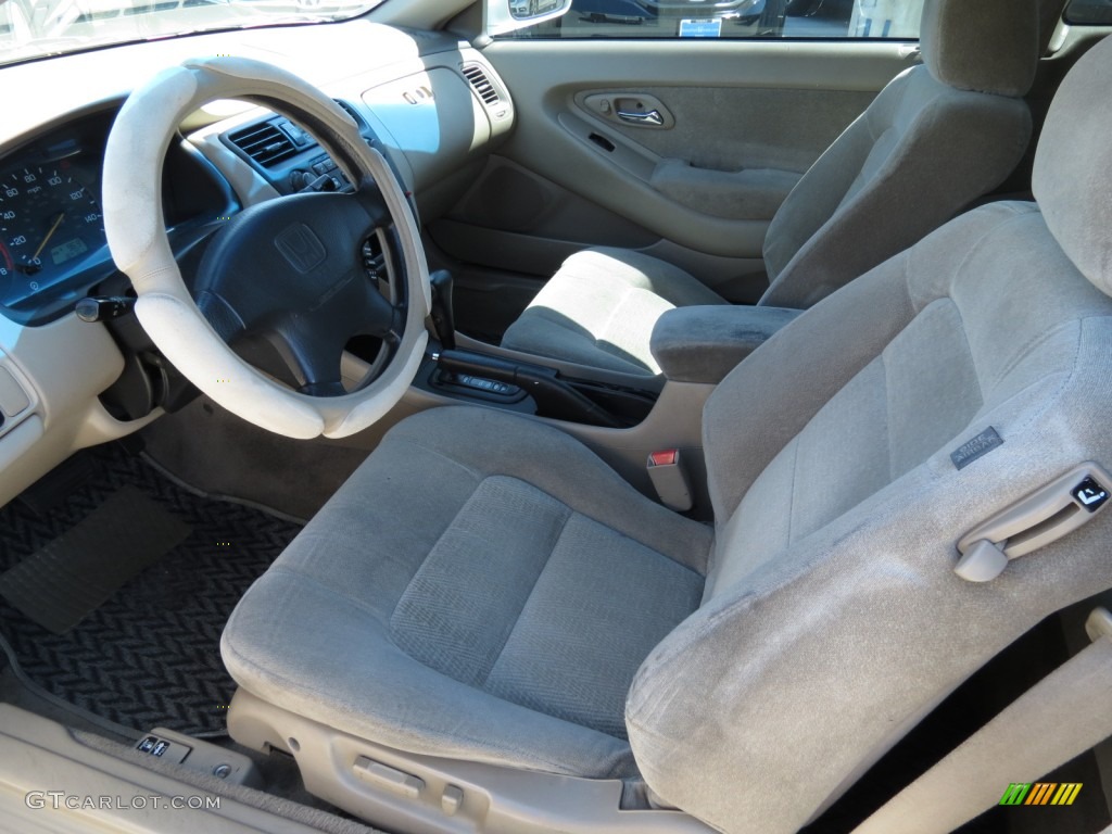 2000 Accord LX V6 Coupe - Taffeta White / Ivory photo #4