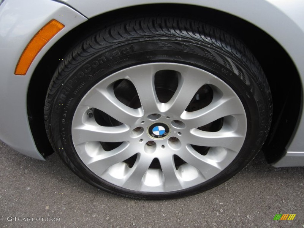 2007 3 Series 328i Convertible - Titanium Silver Metallic / Black photo #47
