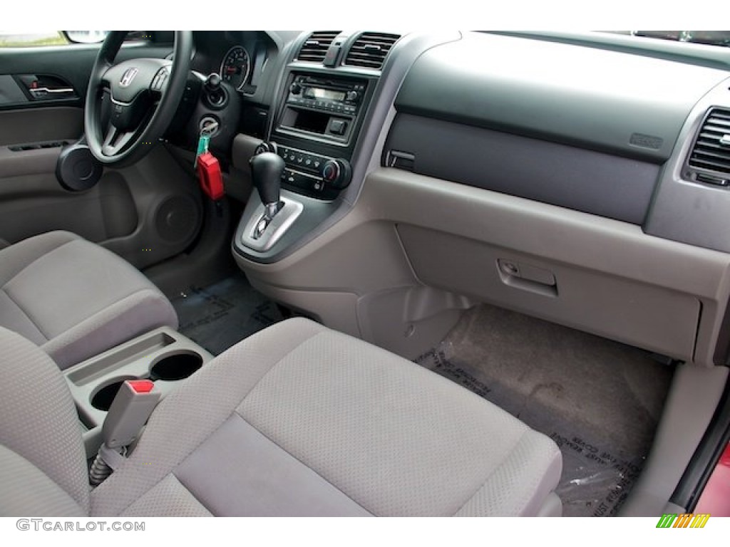 2008 CR-V LX - Tango Red Pearl / Gray photo #22