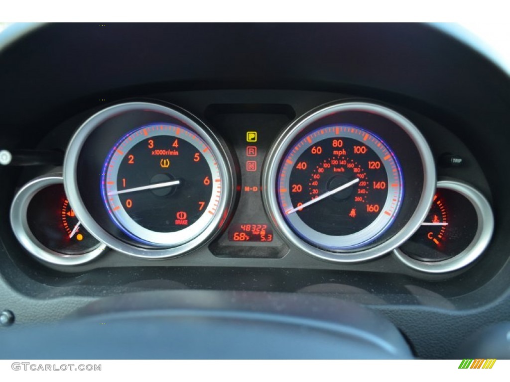 2009 Mazda MAZDA6 i Grand Touring Gauges Photo #64043156