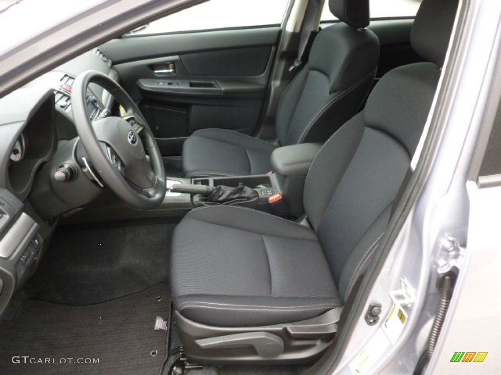 Black Interior 2012 Subaru Impreza 2.0i Sport Premium 5 Door Photo #64043362