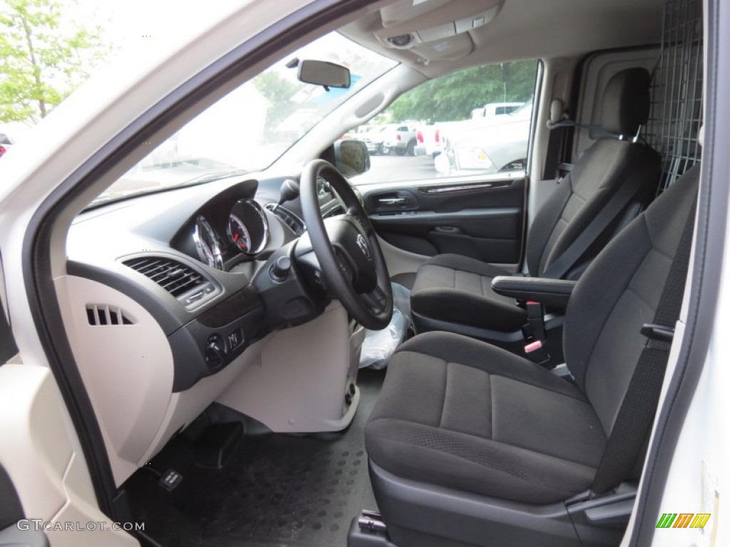 Black/Light Graystone Interior 2012 Dodge Ram Van C/V Photo #64044049