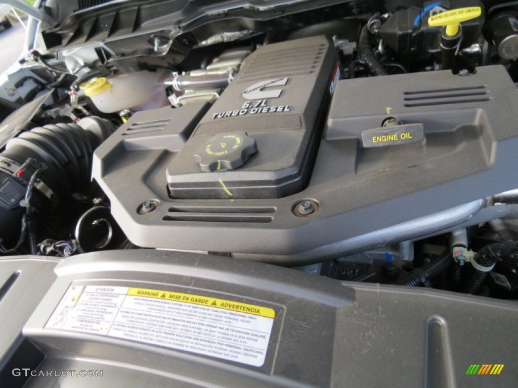 2012 Dodge Ram 4500 HD ST Crew Cab Chassis 4x4 Engine Photos